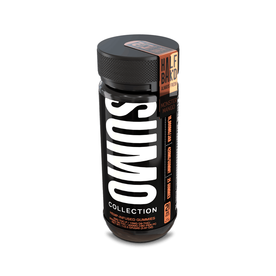 Monster Mango - Half Bak'd Sumo Gummies 10000MG - Image 2