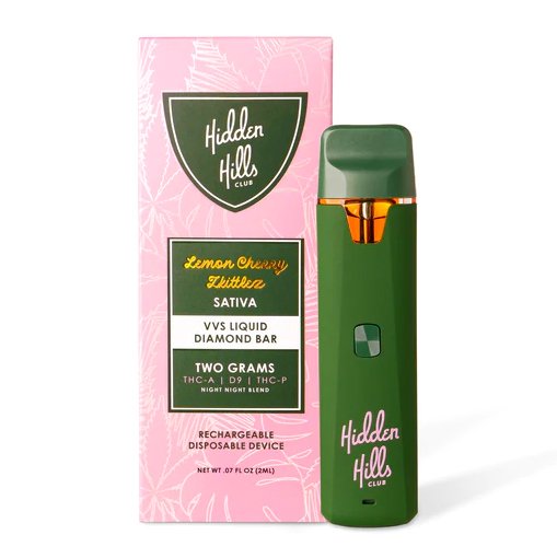 Lemon Cherry Zkittlez - Hidden Hills VVS Liquid Diamond Disposable 2G