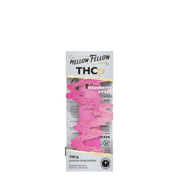 Strawberry Cough - Mellow Fellow THCp Disposable 0.5G
