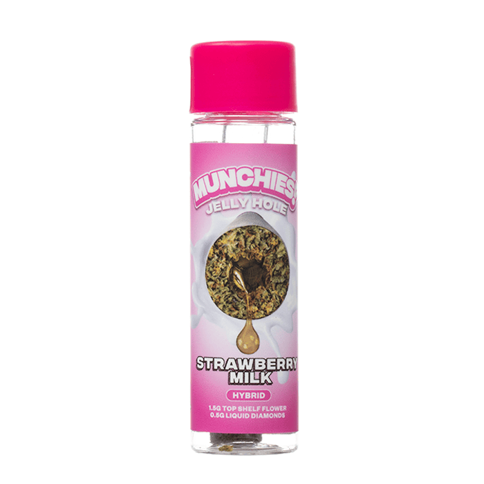 Strawberry Milk - Munchies Jelly Hole Pre Rolls 2G