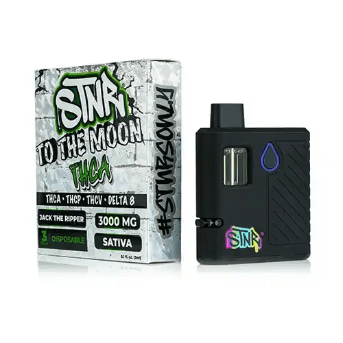 Jack The Ripper - STNR Creations To The Moon THC-A Disposable 3G