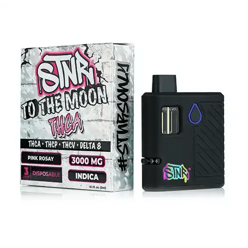 Pink Rosay - STNR Creations To The Moon THC-A Disposable 3G