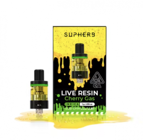 Supherb | Cherry Gas Live Resin Cartridge