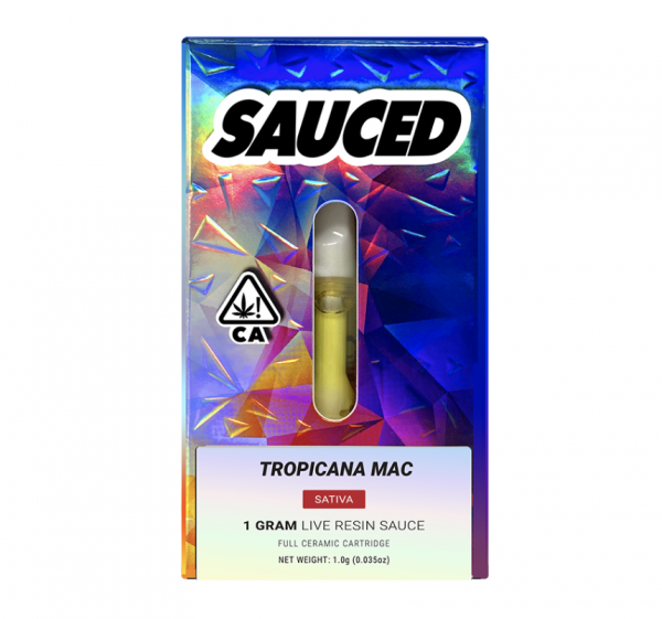 Sauced | Tropicana Mac Live Resin Cartridge