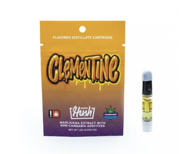 Hush | Clementine Flavored Distillate Cartridge