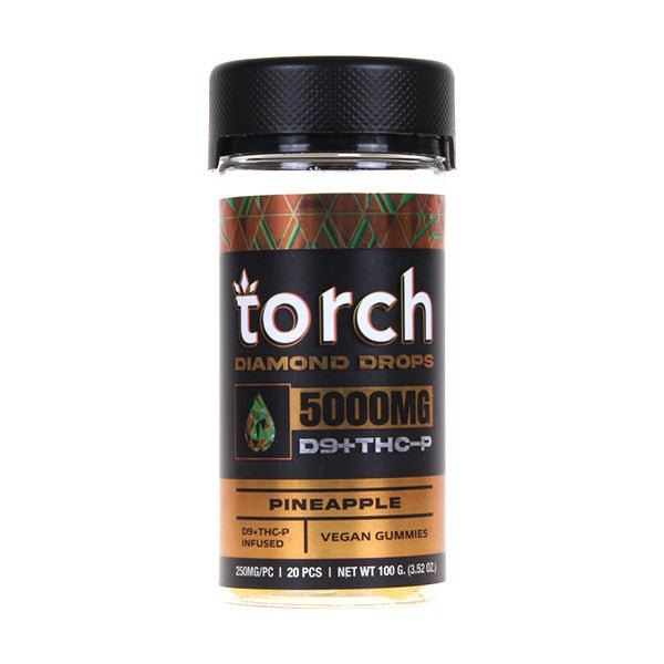 Pineapple - Torch Diamond Drops Blend Gummies 5000MG