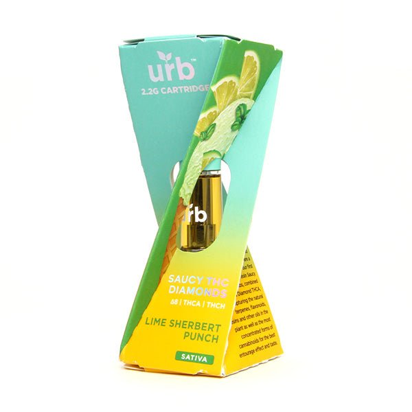 Lime Sherbet Punch - Urb Saucy Diamonds Cartridge 2.2G