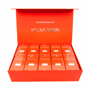 Sherbinskis Live Resin 1g Disposable – 100 Count